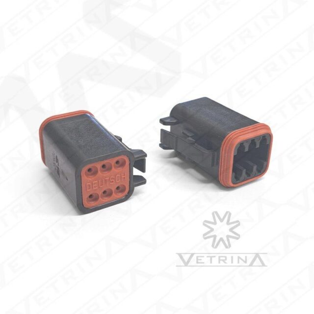 Conector DEUSTCH DT 6 Vias preto