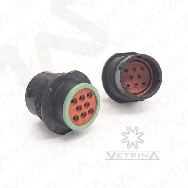 Conector DEUTSCH HDP 8 vias verde