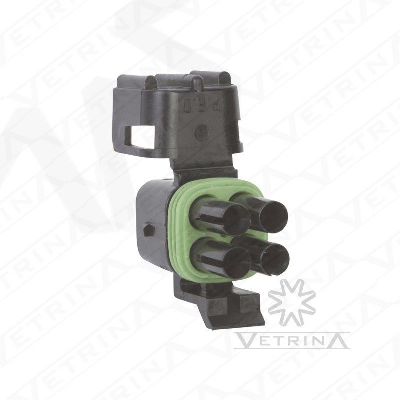 Conector fêmea WP 4 vias