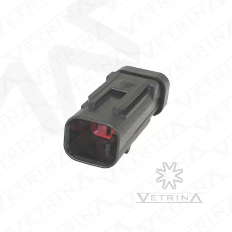 Conector macho 2 vias