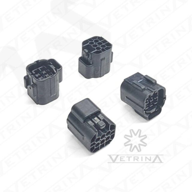 Conector ECONOSEAL 6 vias preto