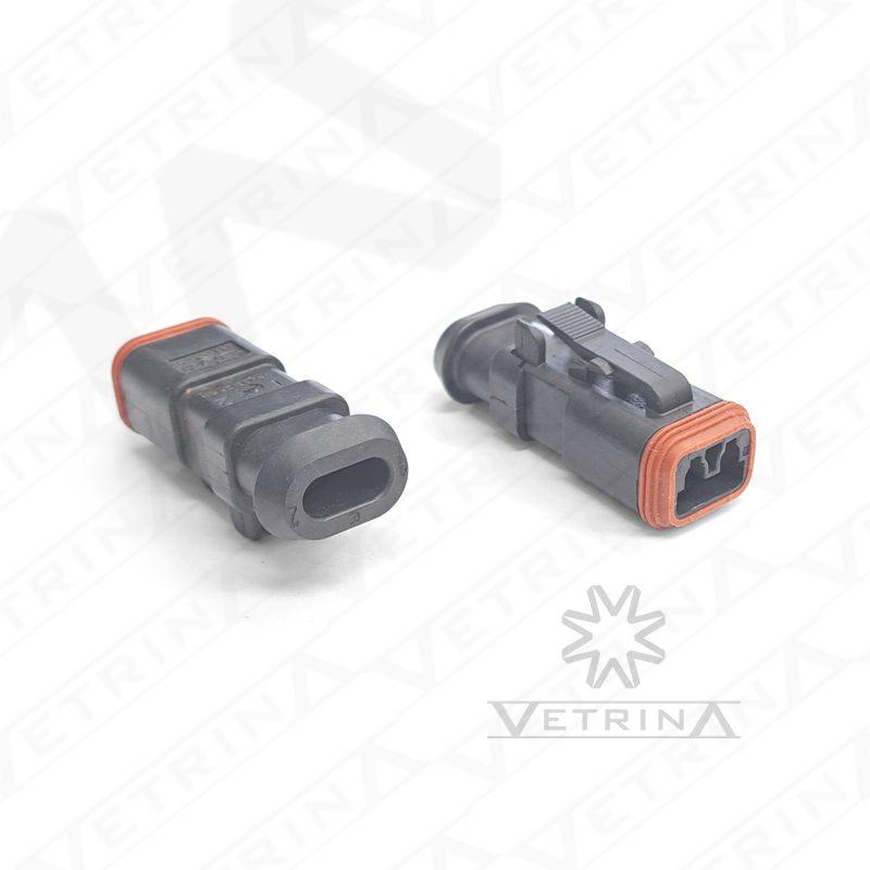 Conector DEUTSCH DT 2 Vias long cap