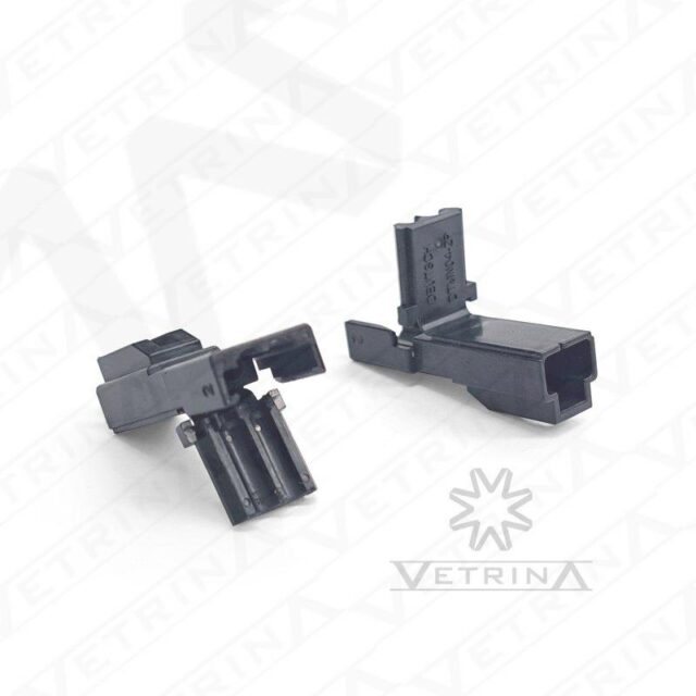 Conector DEUTSCH DTMN 2 vias preto