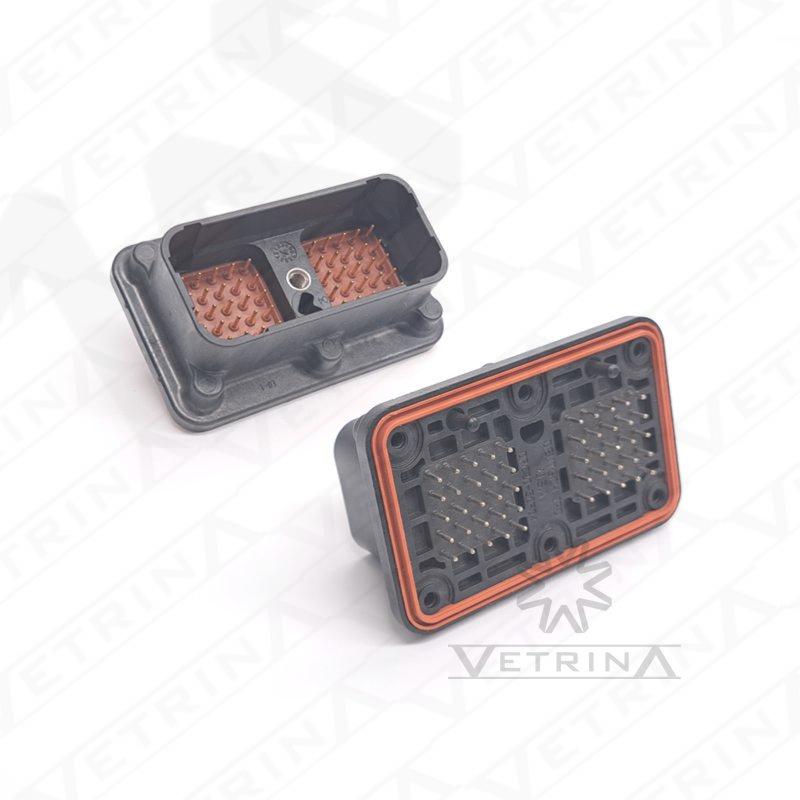 Conector DEUTSCH DRC 50 vias preto