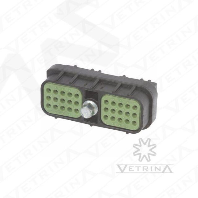 Conector 30 vias preto