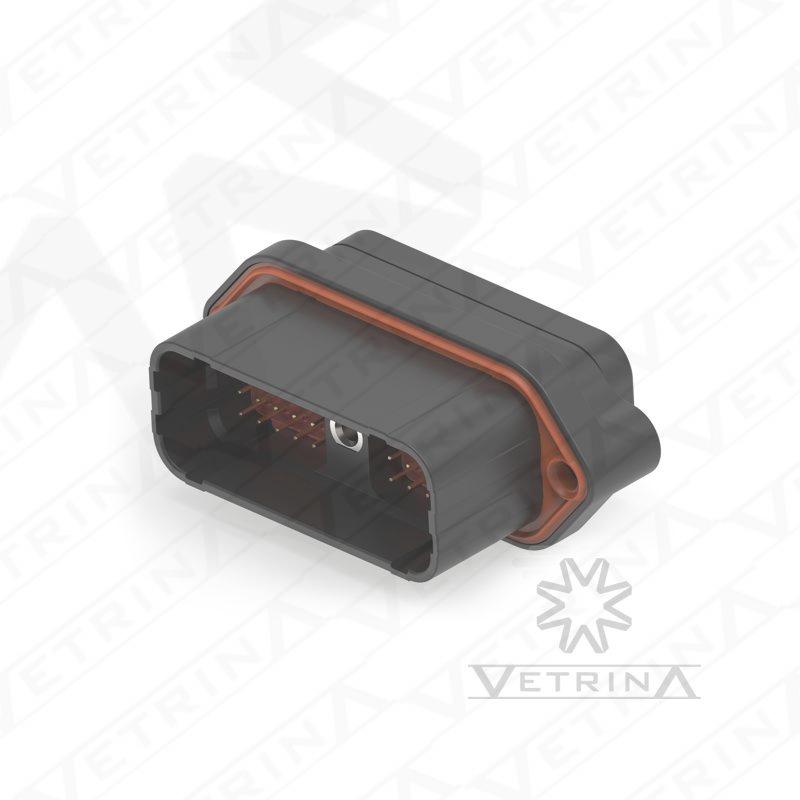 Conector macho 40 vias