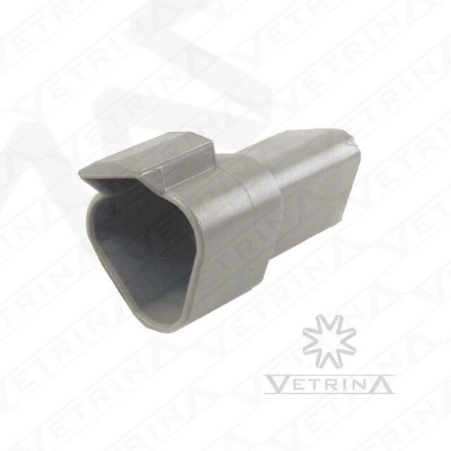 Conector 3 vias cinza