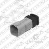 Conector 6 vias cinza com ponta alongada preta