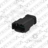 Conector 8 vias preto e verde