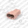 Conector 8 vias rosa e laranja