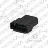Conector 12 vias preto