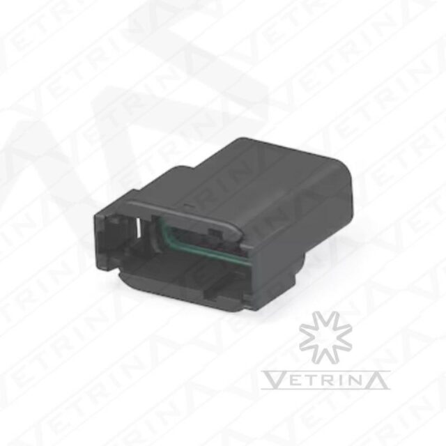 Conector 12 vias preto