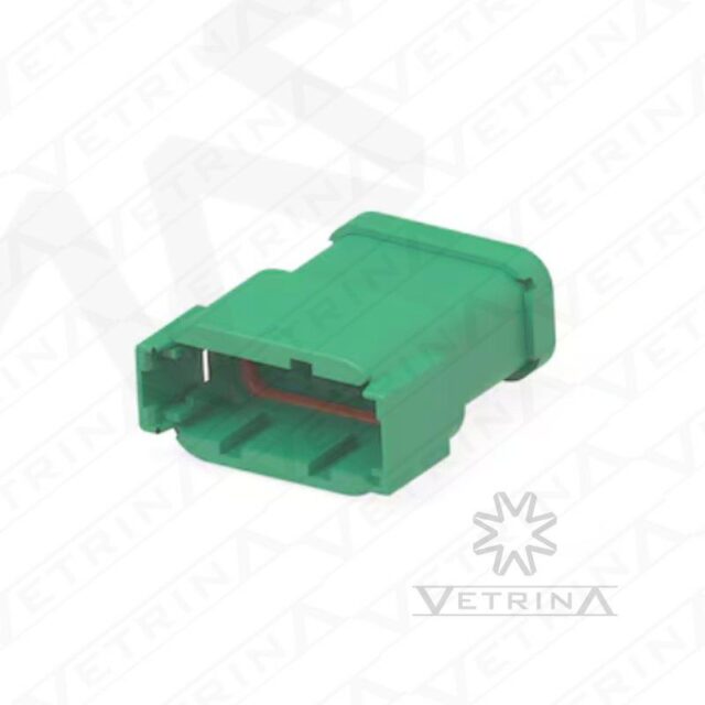 Conector 12 vias verde