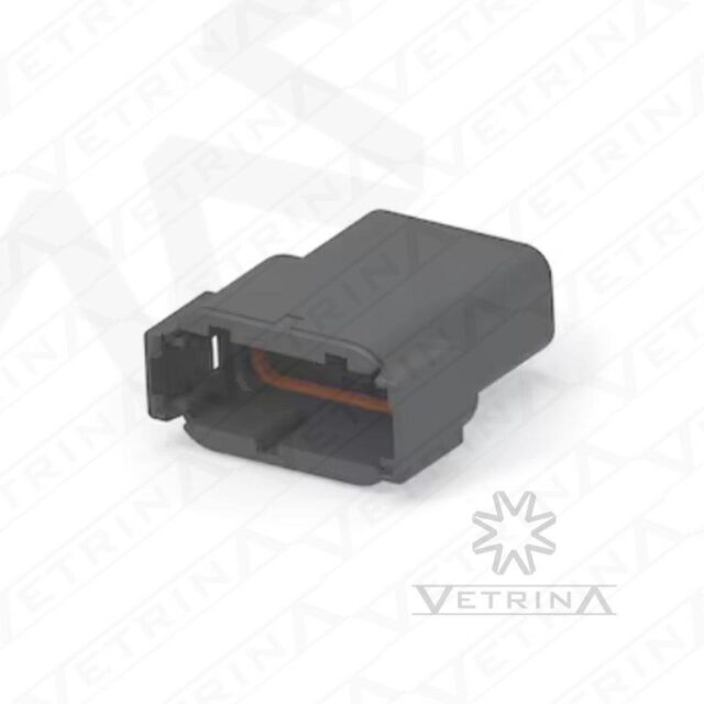 Conector 12 vias preto