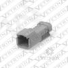 Conector 2 vias cinza