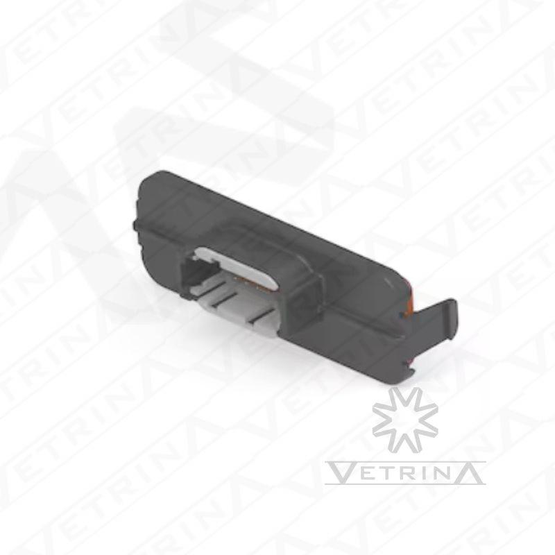 Conector 12 vias preto