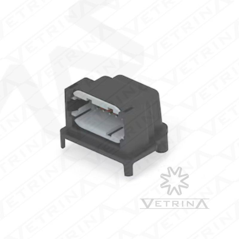 Conector 12 vias preto