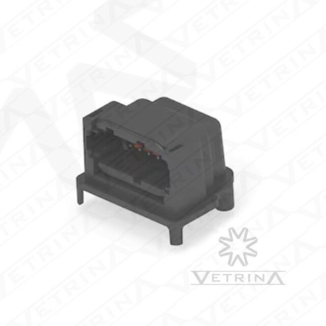 Conector 12 vias preto