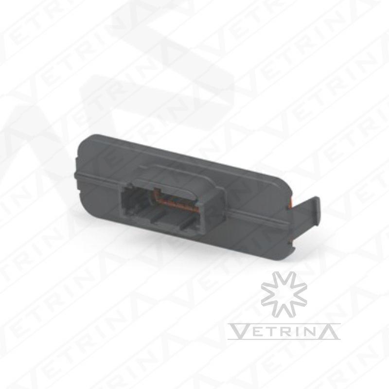Conector 12 vias preto