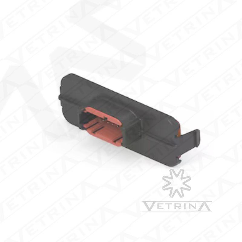 Conector 12 vias preto