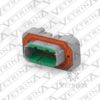 Conector macho 12 vias