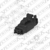 Conector 2 vias preto