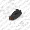 Conector 2 vias preto e marrom