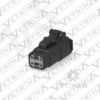 Conector 4 vias preto e cinza
