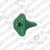 Trava 3 vias verde