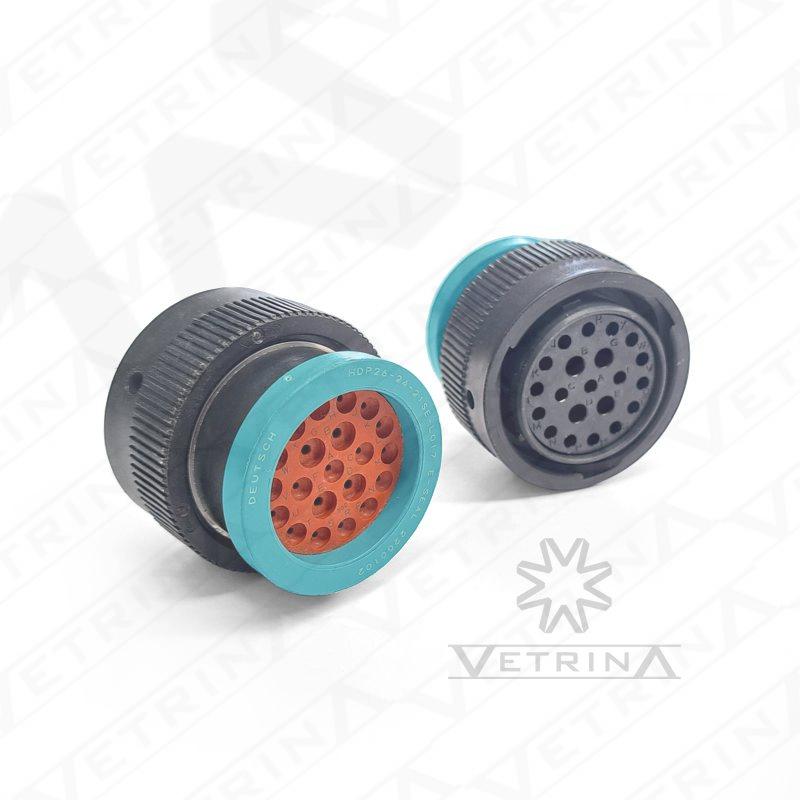 Conector DEUTSCH HD 21 vias azul