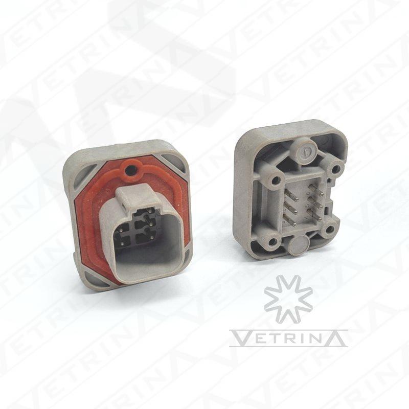 Conector DEUTSCH DT 6 vias
