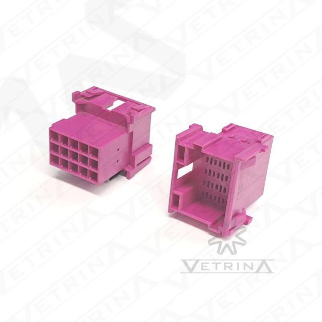 Conector JPT 15 VIAS ROXO