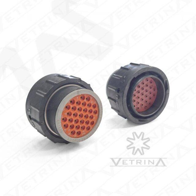Conector AMPHENOL 31 vias cinza
