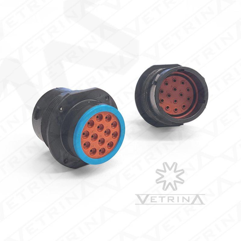 Conector DEUTSCH HDP 14 vias azul