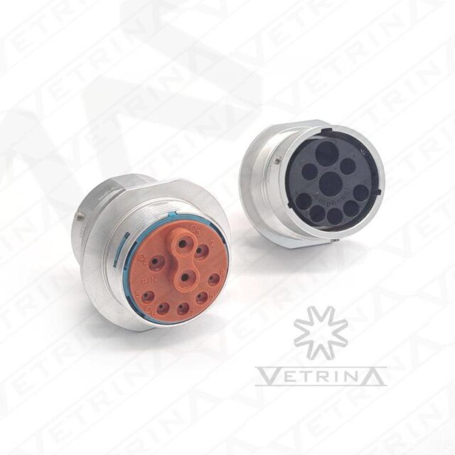 Conector AMPHENOL AHDBM 9 Vias metálico