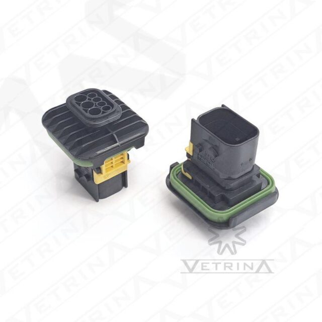 Conector MCP 7 vias preto