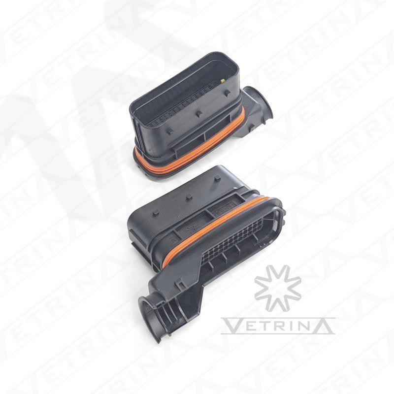 Conector MCP 62 vias preto