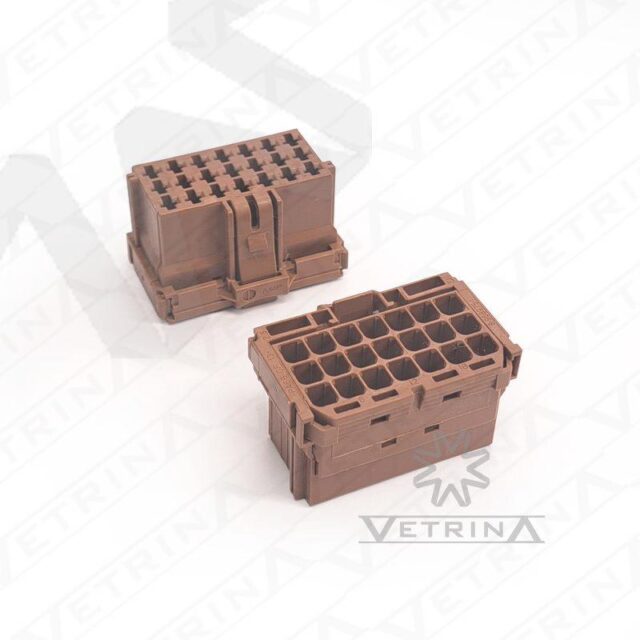 Conector JPT 21 vias marrom
