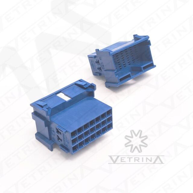 Conector JPT 21 vias azul