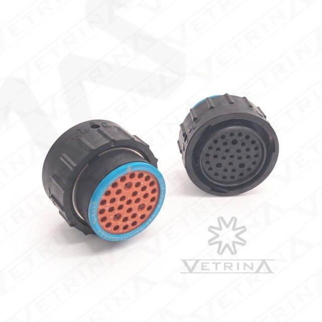 Conector AMPHENOL 35 vias azul