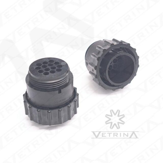 Conector CPC 14 vias preto