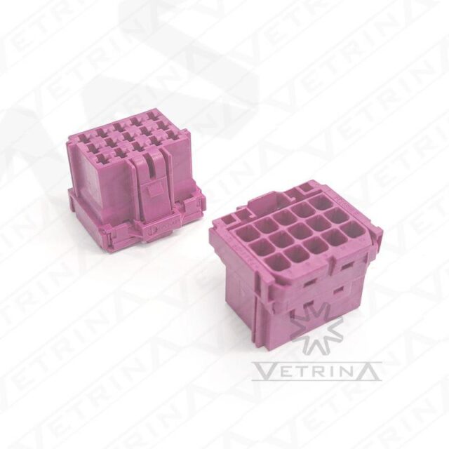Conector MCP 15 vias roxo
