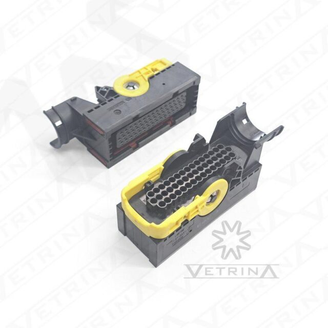 Conector LEAVYSEAL 46 vias preto e amarelo