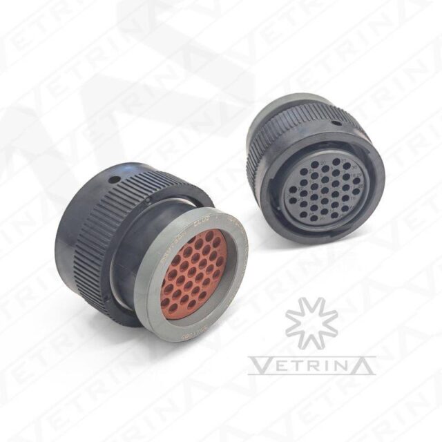 Conector DEUTSCH HDP 31 vias flange azul/cinza