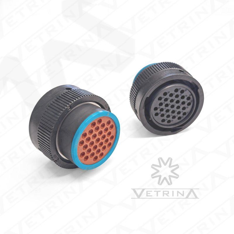 Conector DEUTSCH HD/HDP 31 vias azul