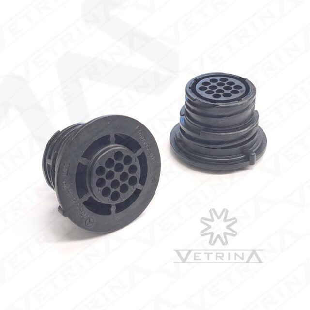 Conector CPC 14 vias preto