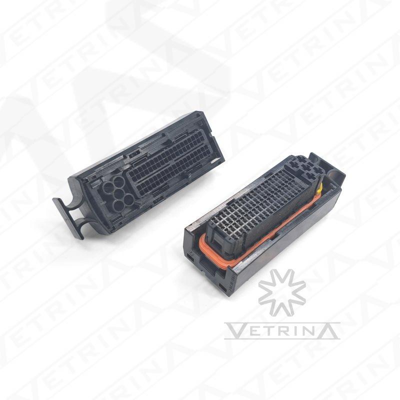 Conector TYCO MQS 81 vias preto