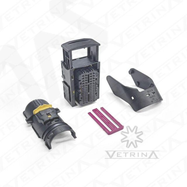 KIT MQS 80 vias (Conector + Trava + Capa + Alavanca)