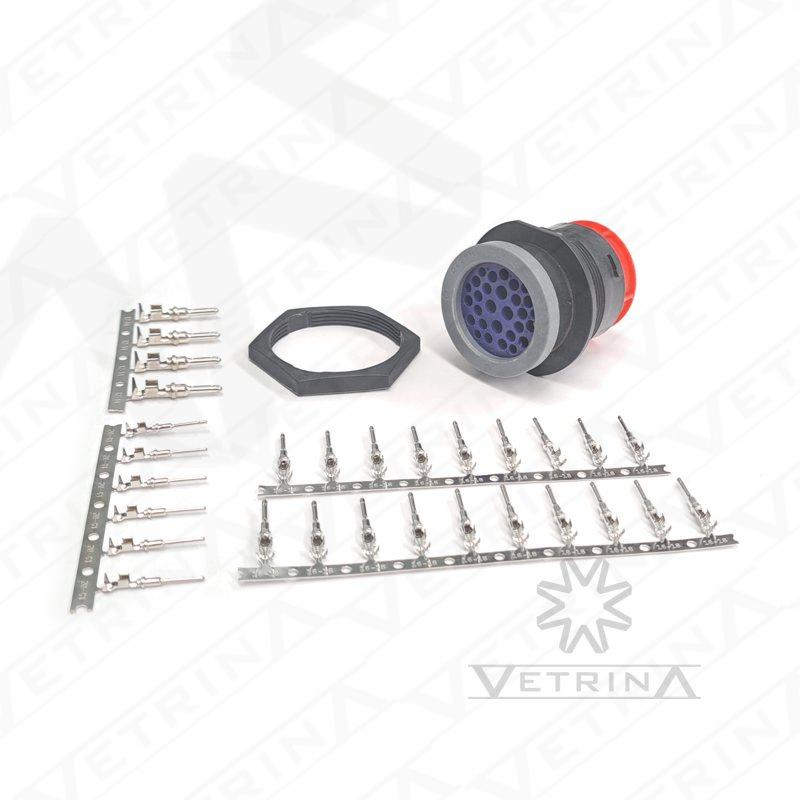 KIT DELPHI (Conector + Rosca + Terminais)