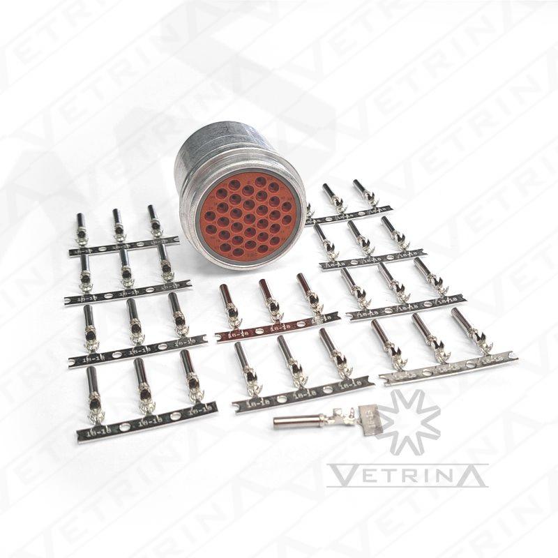 KIT DEUTSCH HD 31 Vias (Conector + Terminais)